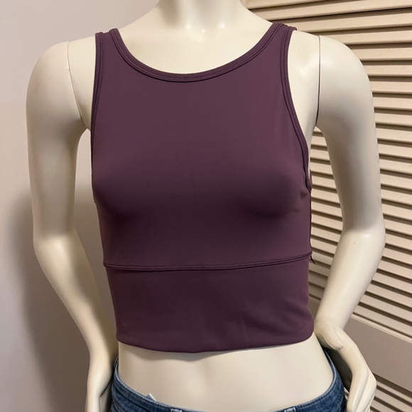 lululemon athletica Tops - Lululemon-Power Pivot Tank Purple Size 8